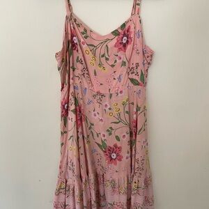 Old Navy Ruched Coral Top